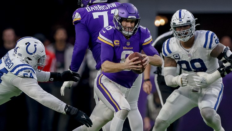 Vikings' Kirk Cousins needed to play sharp in the second half against Colts.  He did - InForum