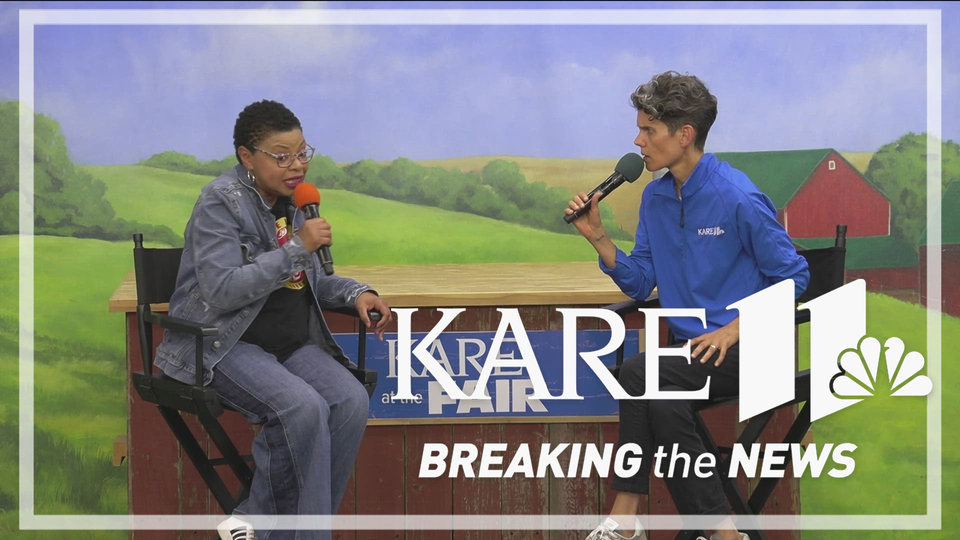 Emmy Award-winning comedian and radio host joins Jana Shortal at the KARE 11 Barn.