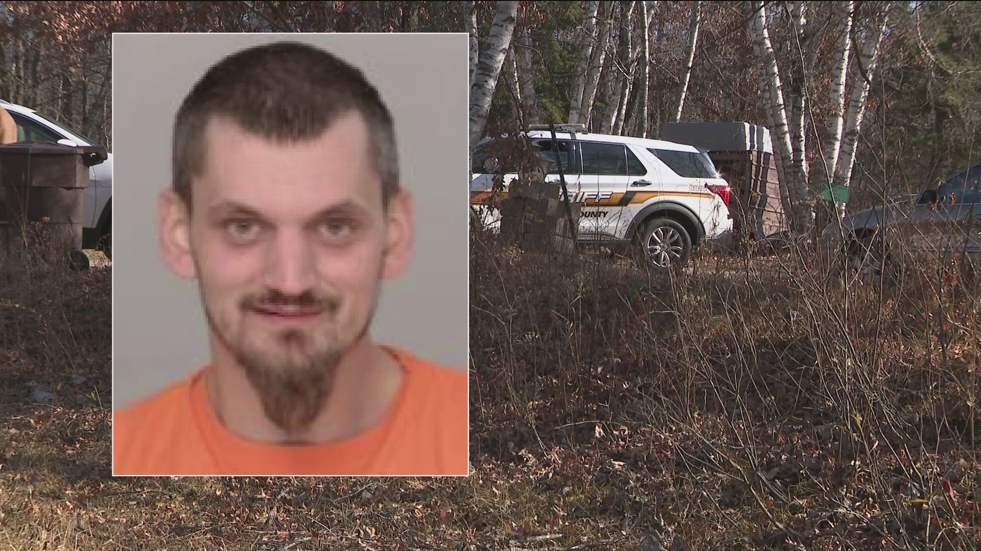 Chad Aaron Aanerud, 35, faces a dozen charges, including murder, kidnapping and criminal sexual conduct after an alleged abduction last week in Brainerd.