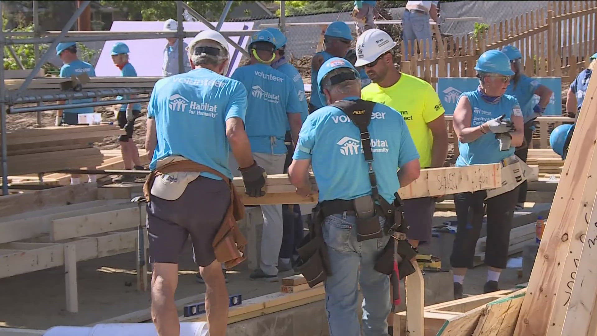 The massive Habitat for Humanity build will take place in St. Paul's The Heights neighborhood, the first phase of a project that will see 150 homes built by 2028.