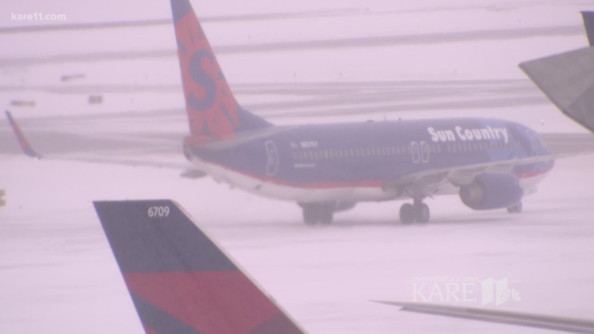 Sun Country will refund some of the travel expenses of the passengers who were stranded following last weekend's blizzard. https://kare11.tv/2H8DrDC