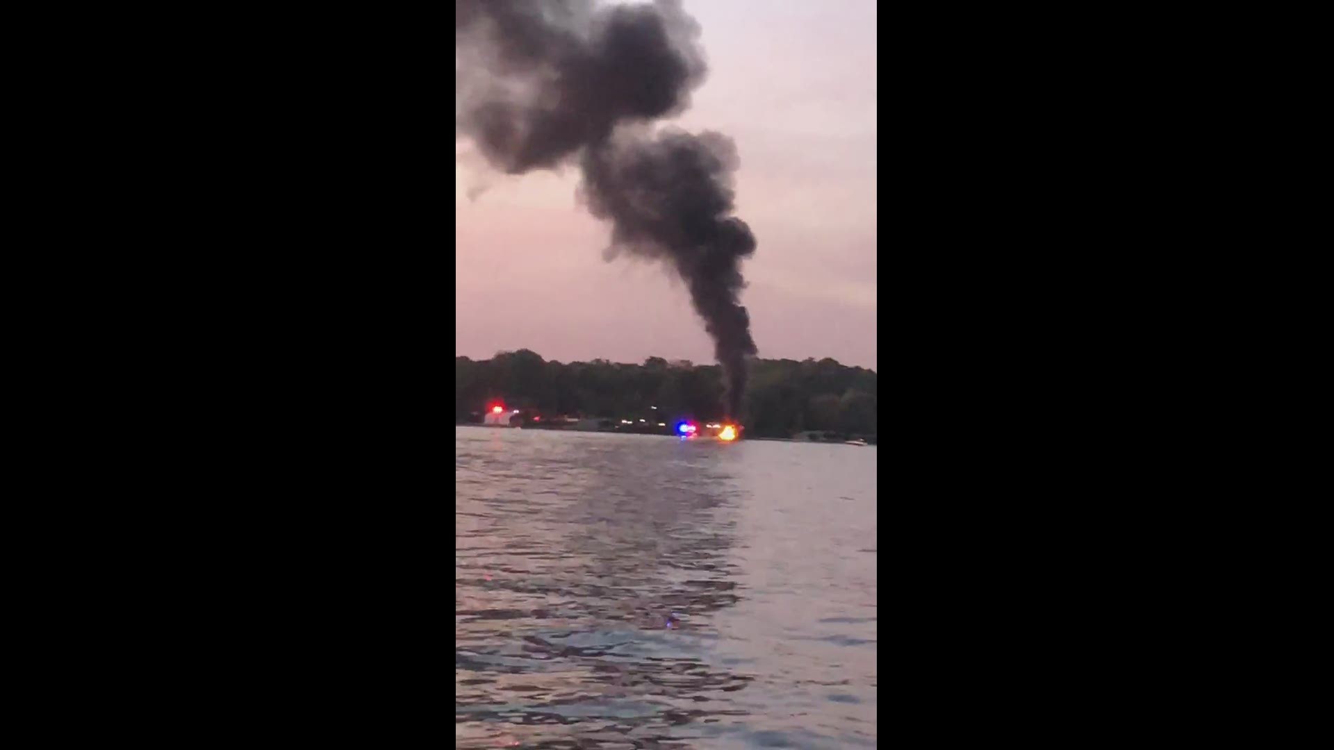 Boat fire on Lake Minnetonka
Credit: Katherine Blanchard