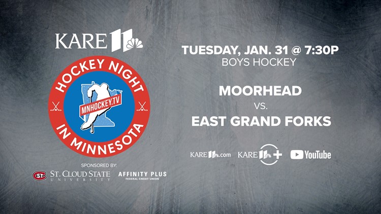 Hockey Night in Minnesota | Jan. 31: Moorhead vs. East Grand Forks (Boys)