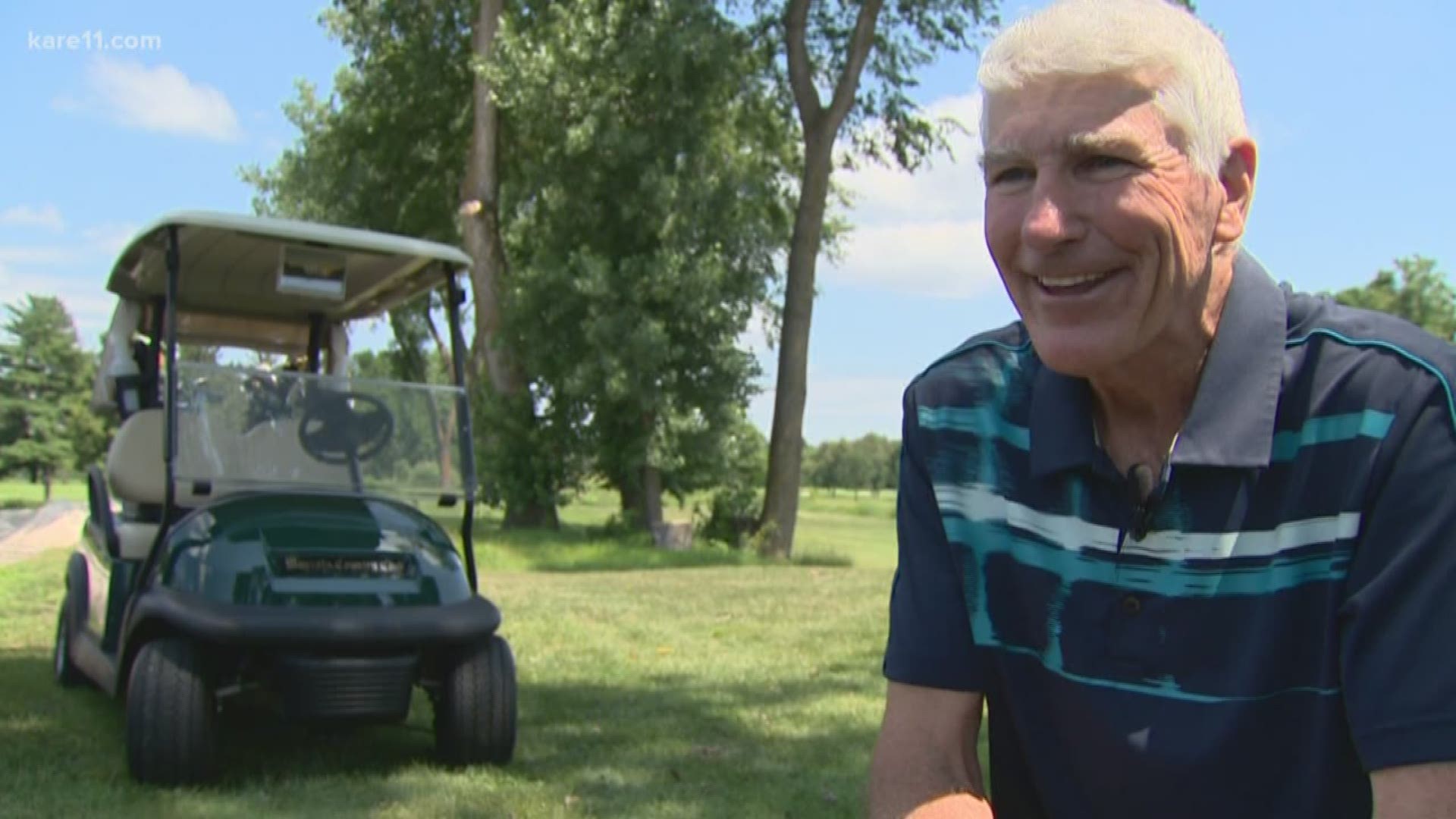 Dick Montroy had a goal of golfing every public and private course in the state. The 74-year-old Twin Cities resident recently achieved that goal and we were with him on his golf quest at his final course --the Wayzata Country Club last month.