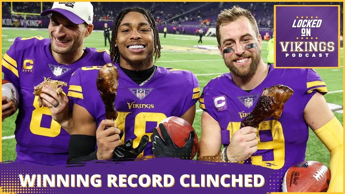 Vikings Clinch Winning Record With 33-26 Victory Over New England Patriots | Locked On Vikings