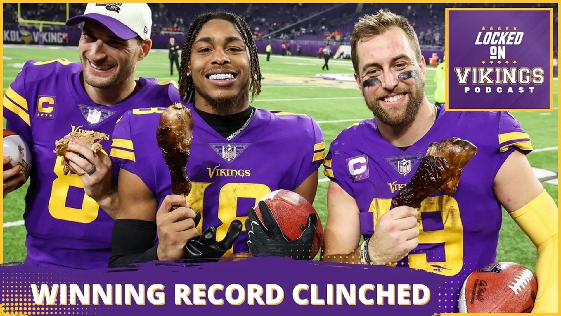 The Minnesota Vikings won their ninth game of the season, which means they will have a winning record for the first time since 2019.
