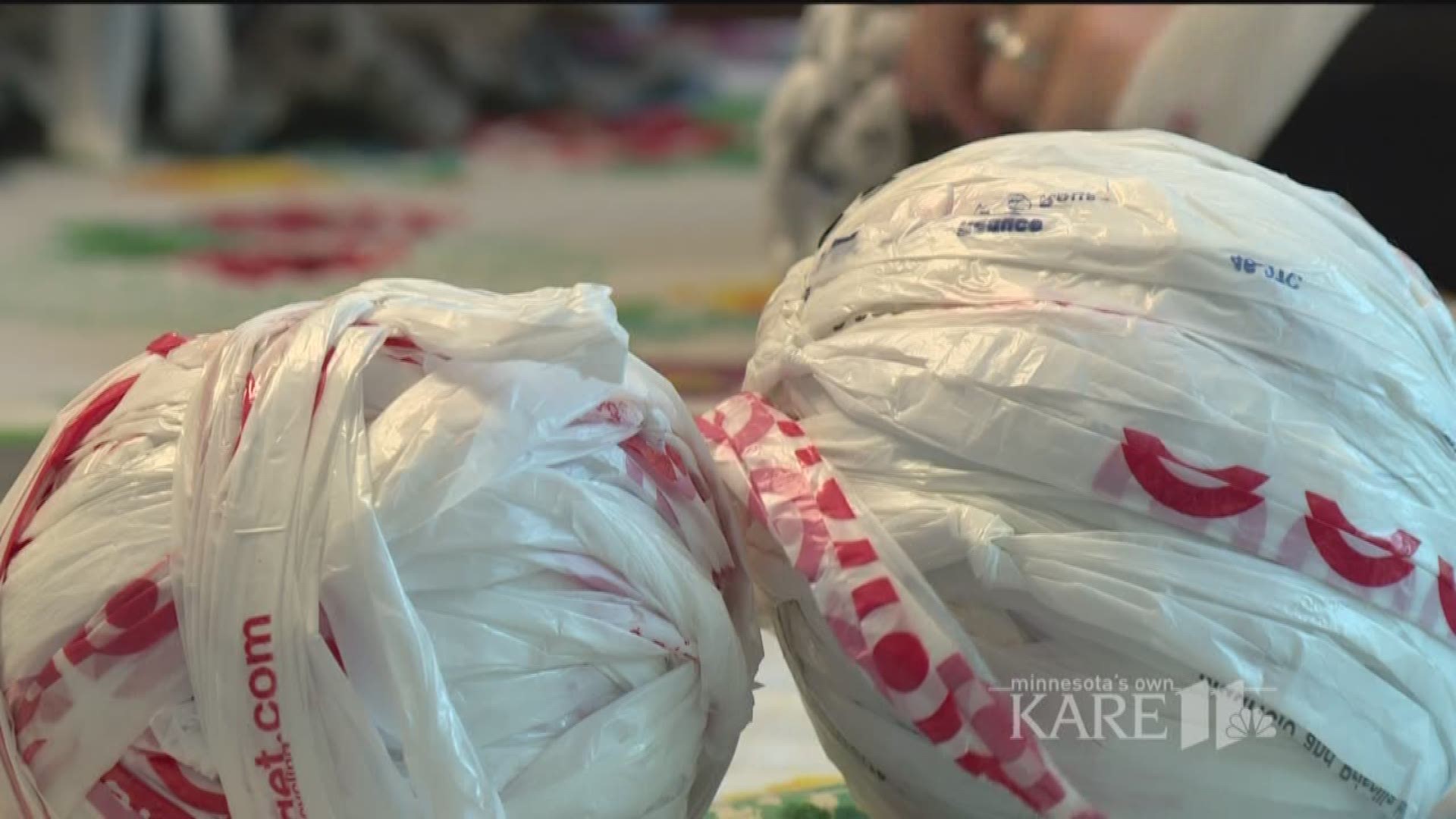 BTN11: Minnesota women using plastic bags to make mats for homeless - KARE