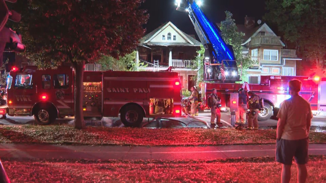 Duplex In St. Paul Destroyed By Fire Overnight