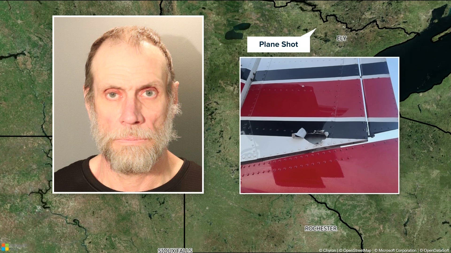 Coverage image for: Man accused of shooting plane facing federal charges