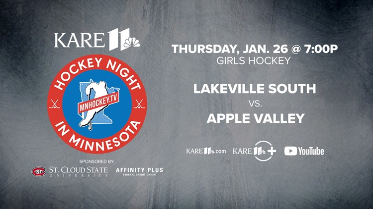 Hockey Night in Minnesota | Jan. 26: Lakeville South vs. Apple Valley (Girls)