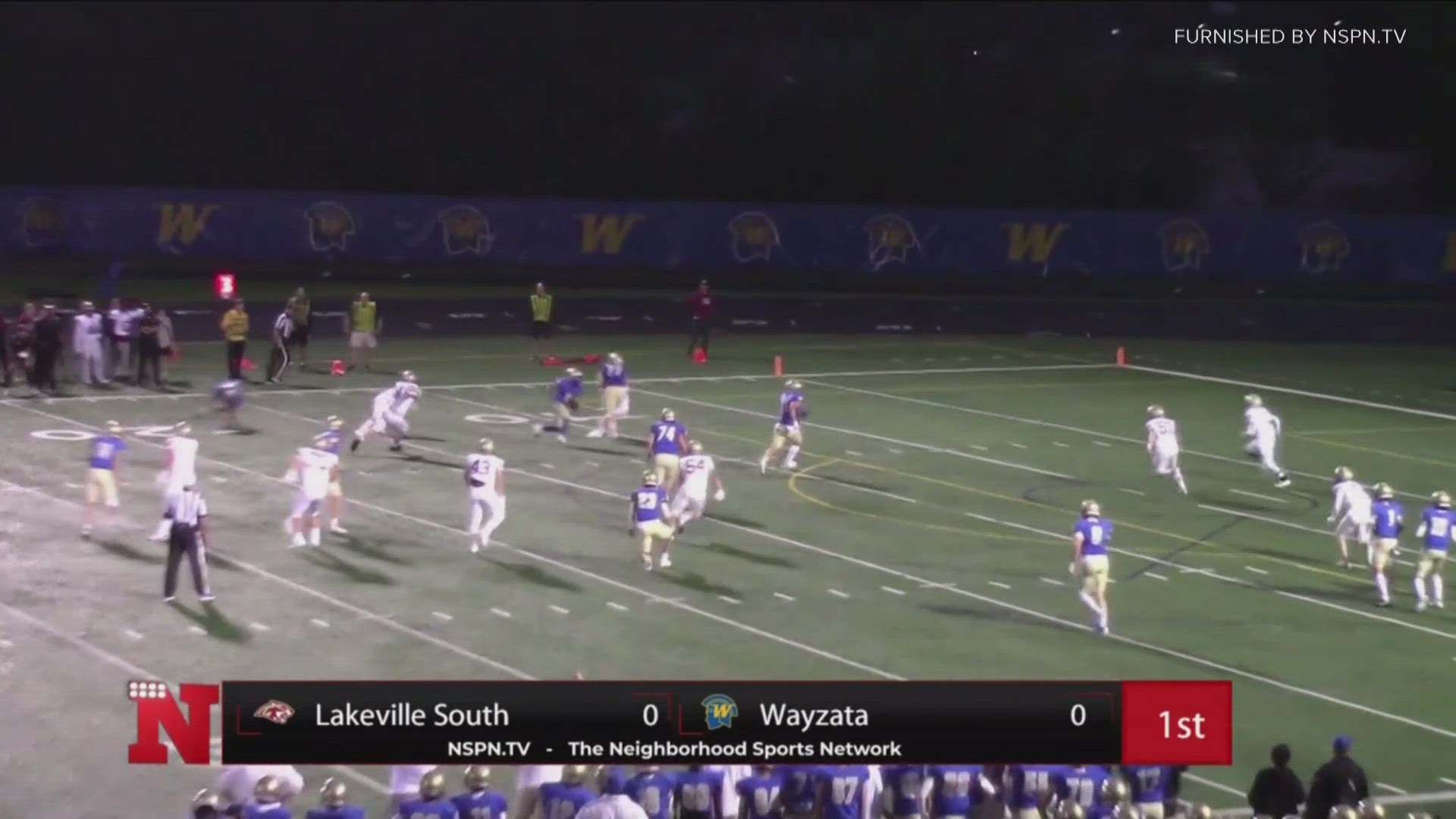 Keep up with the highlights from Thursday's high school football matchup!