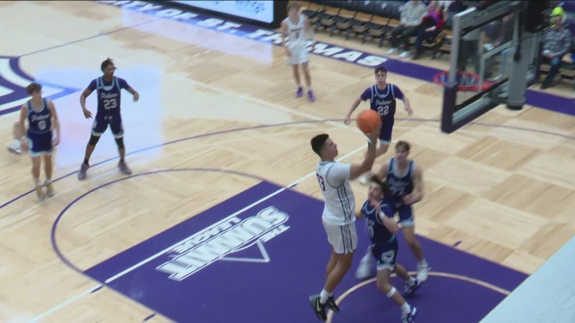 St. Thomas Secures 100-61 Win Over Crown 