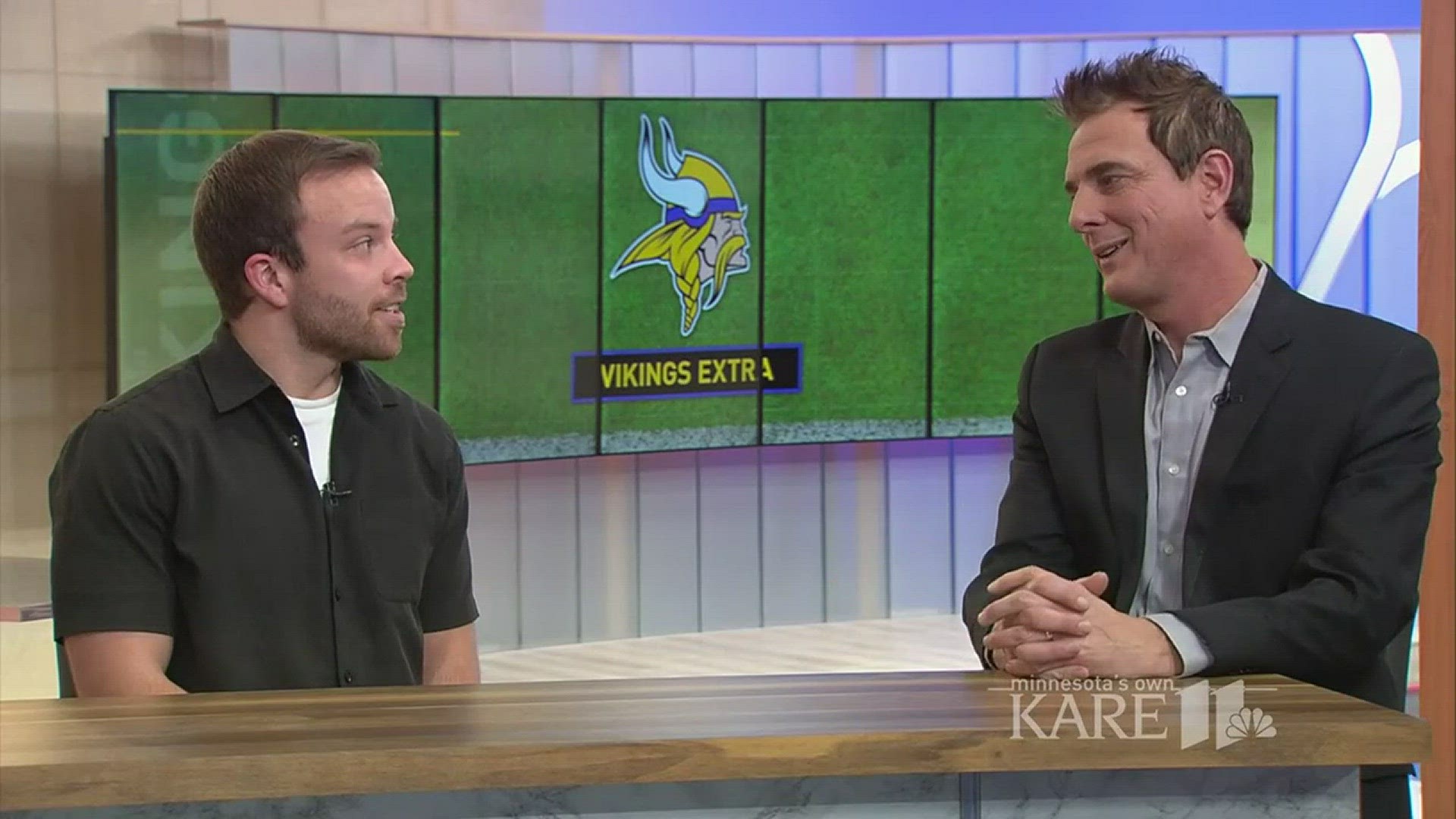 Perk discusses 9-2 Vikings with Star Tribune writer Andrew Krammer. http://www.kare11.com/sports/vikings-beat-writer-provides-team-insight/494805790
