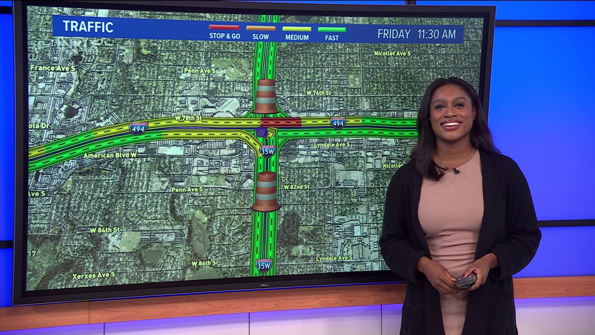 KARE anchor/reporter CeCe Gaines has your traffic outlook for the weekend of Sept. 20-22.