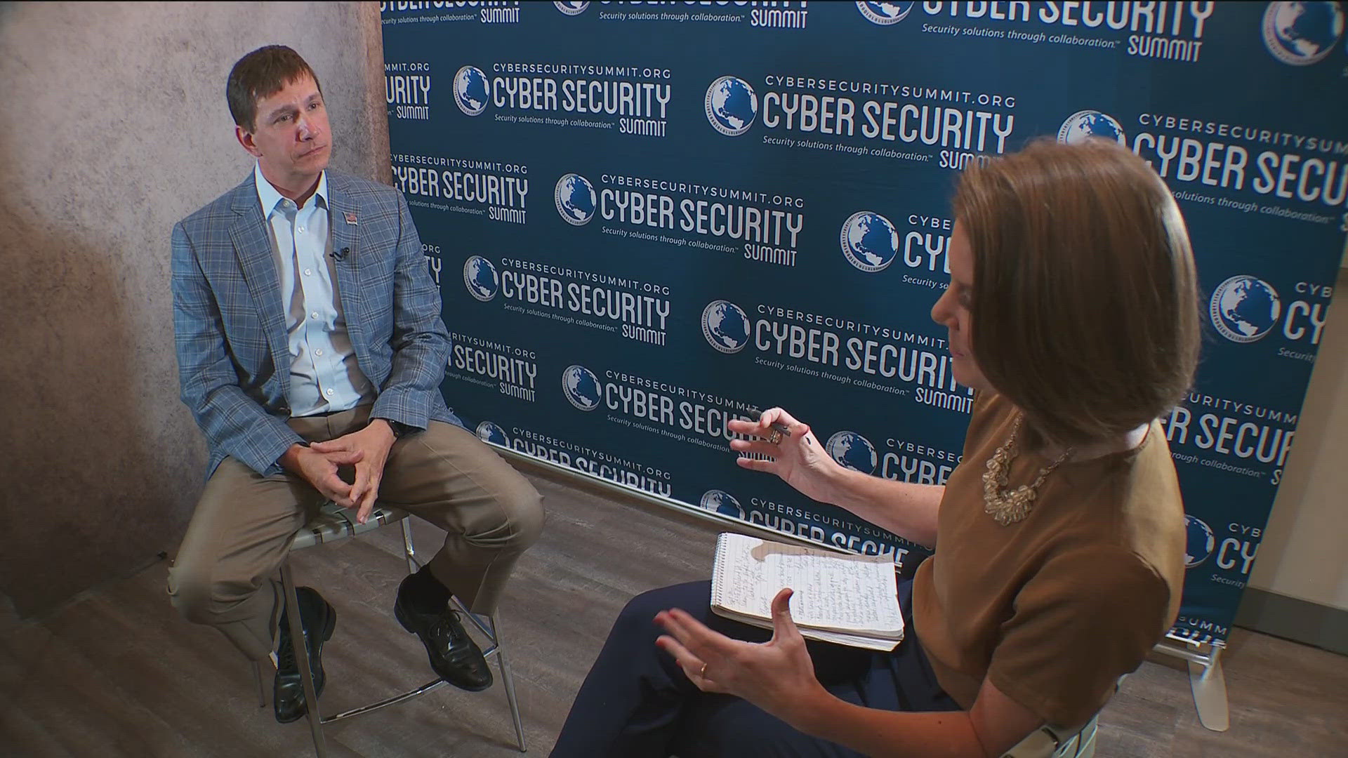 Michael Paul retired in March and spoke at this year's Cyber Security Summit in Minneapolis.