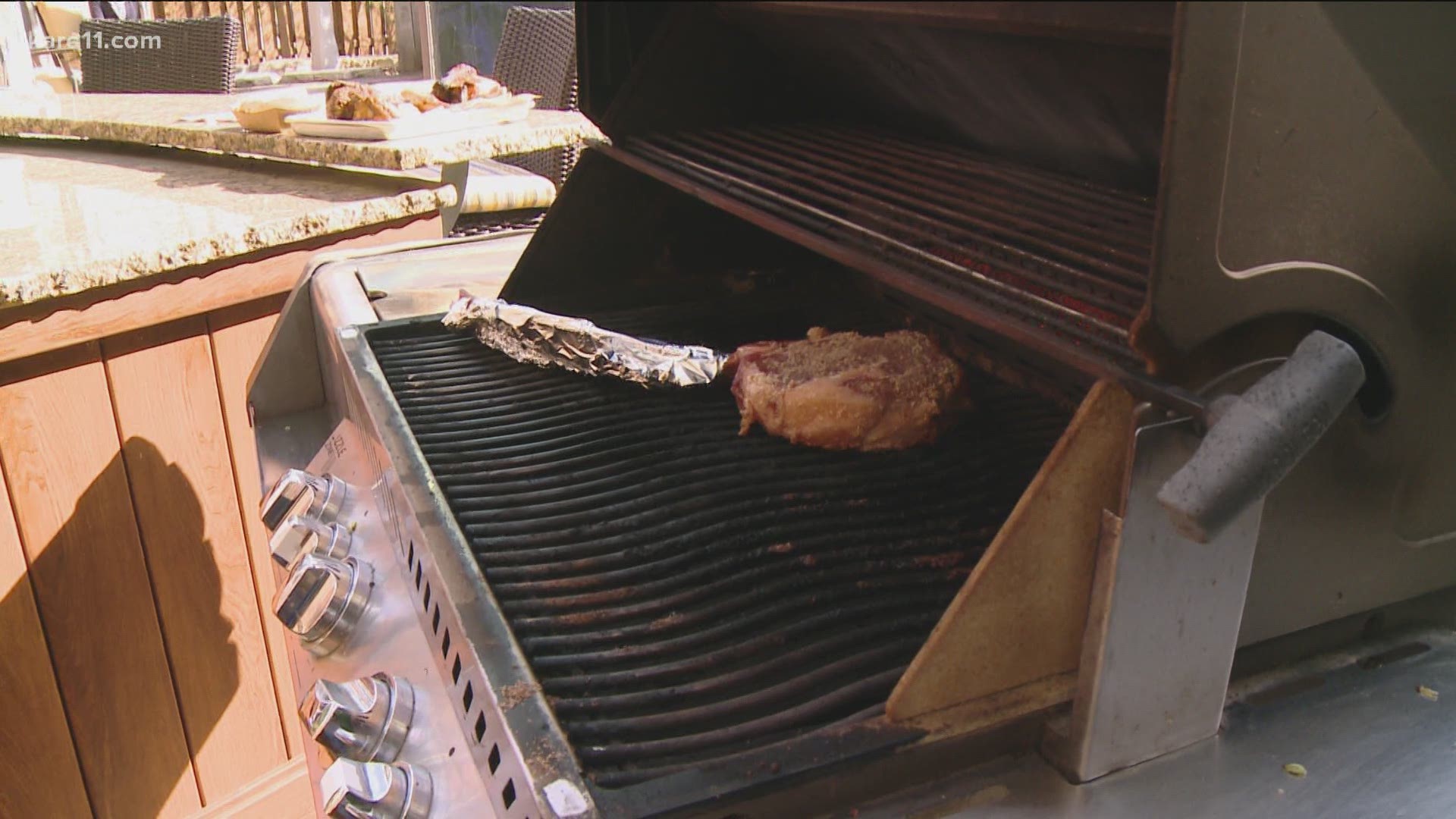 Chef Brian Ingram from Woodfired Cantina shows off his recipes for Tomahawk Steak and Charred Spatchcock Chicken.