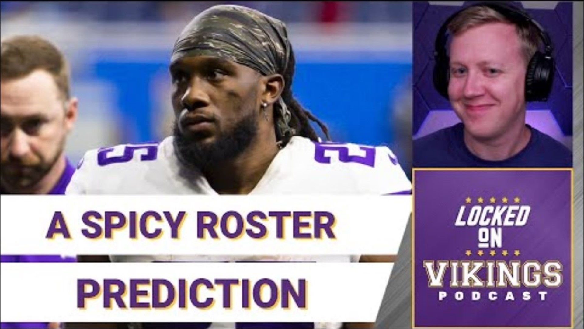 On today's show, I'm going over my way-too-early 53-man roster prediction for the Minnesota Vikings.