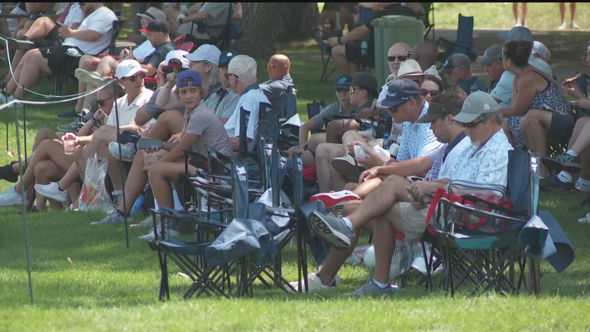 How fans and tournament directors are beating the heat at the 3M Open kare11