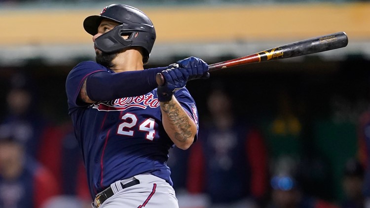 Sanchez homer helps edge Twins past the A's for a 3-1 victory
