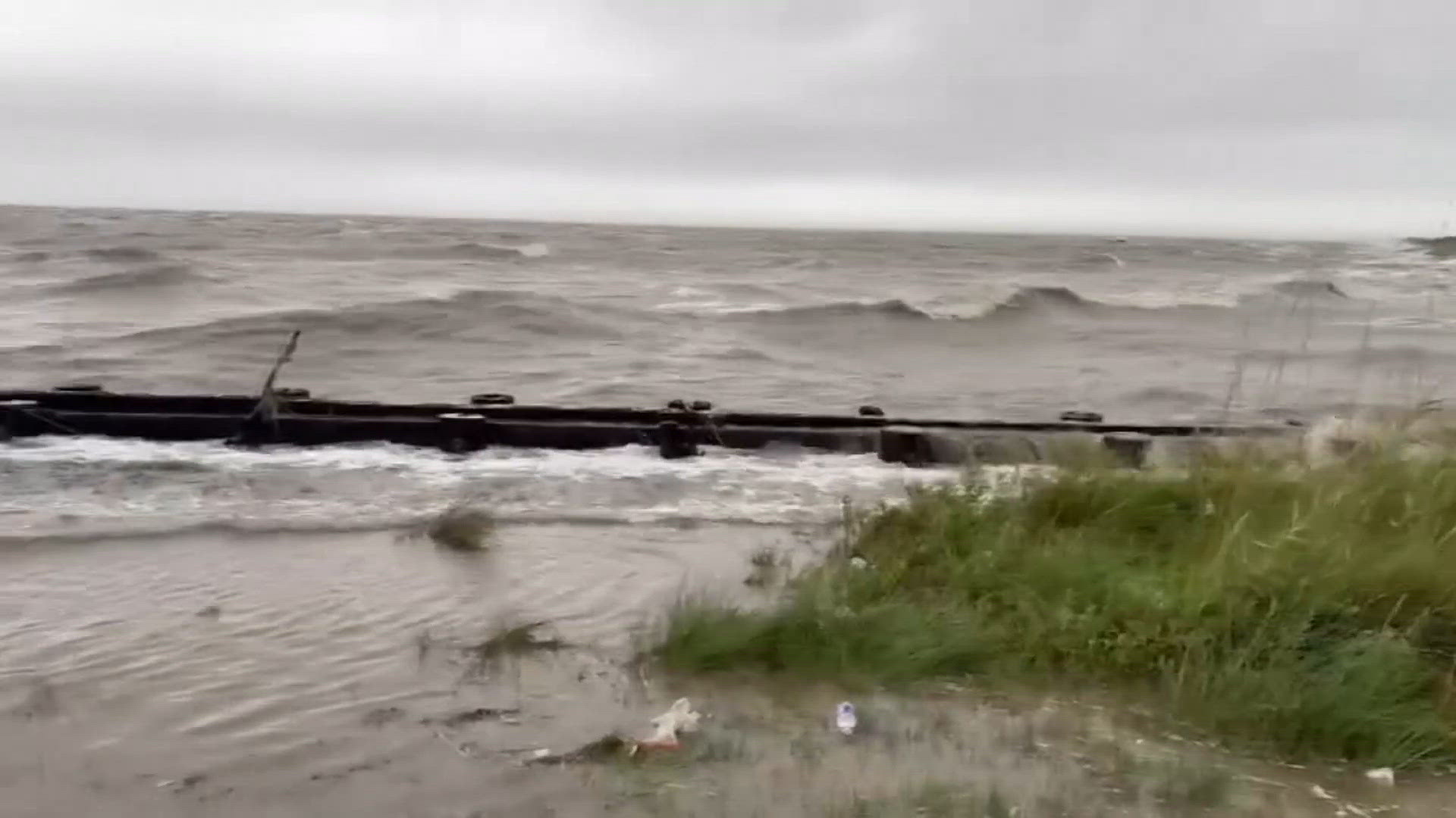 Edouard weakens into tropical depression after making landfall near Texas-Louisiana line; heavy rain still expected