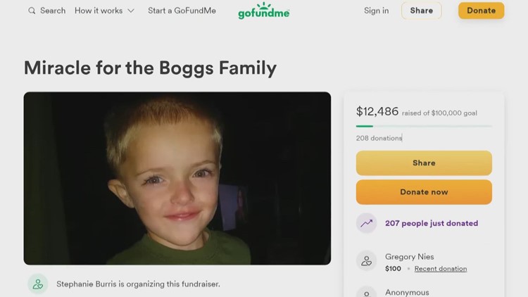 'I can't do anything to help' | 6-year-old's life changed forever after being struck by lightning