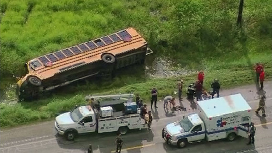 17 Hurt When School Bus Crashes In Crosby | Kare11.com