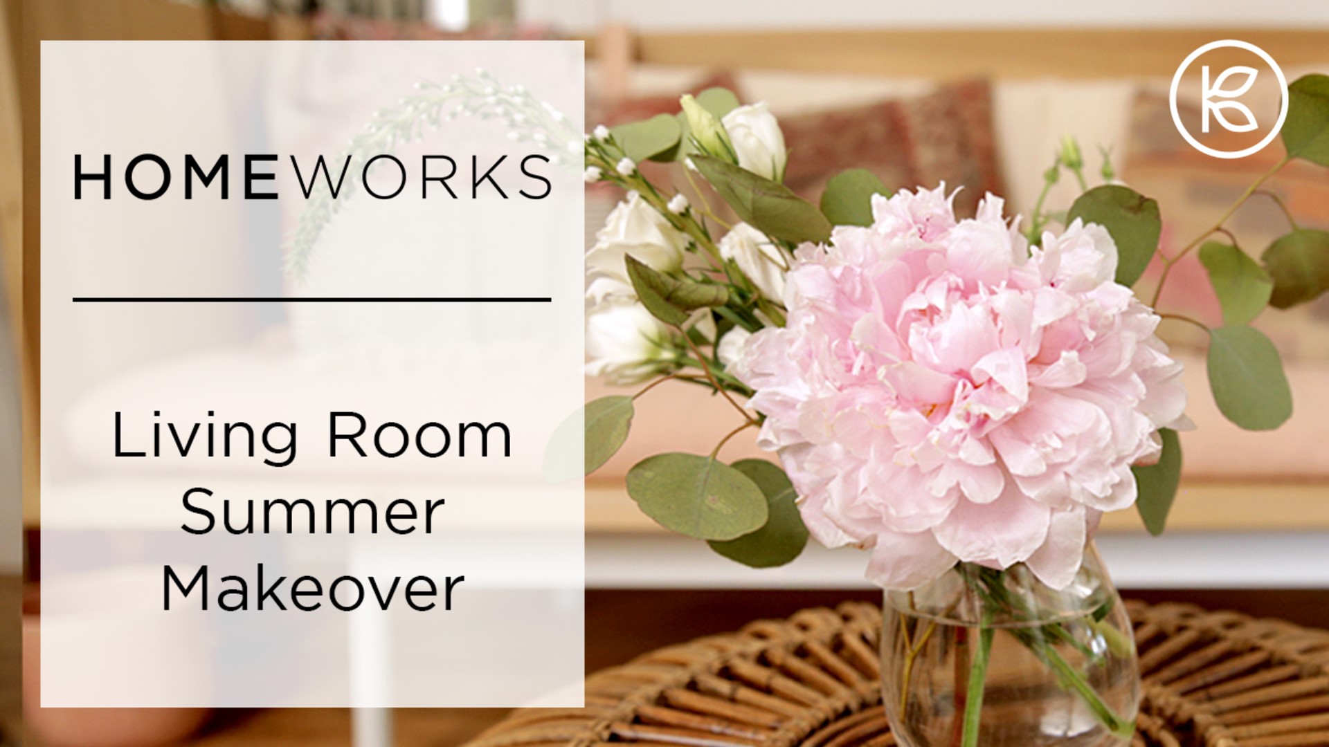 Give your living room a summer refresh with these quick and easy decorating tips! 