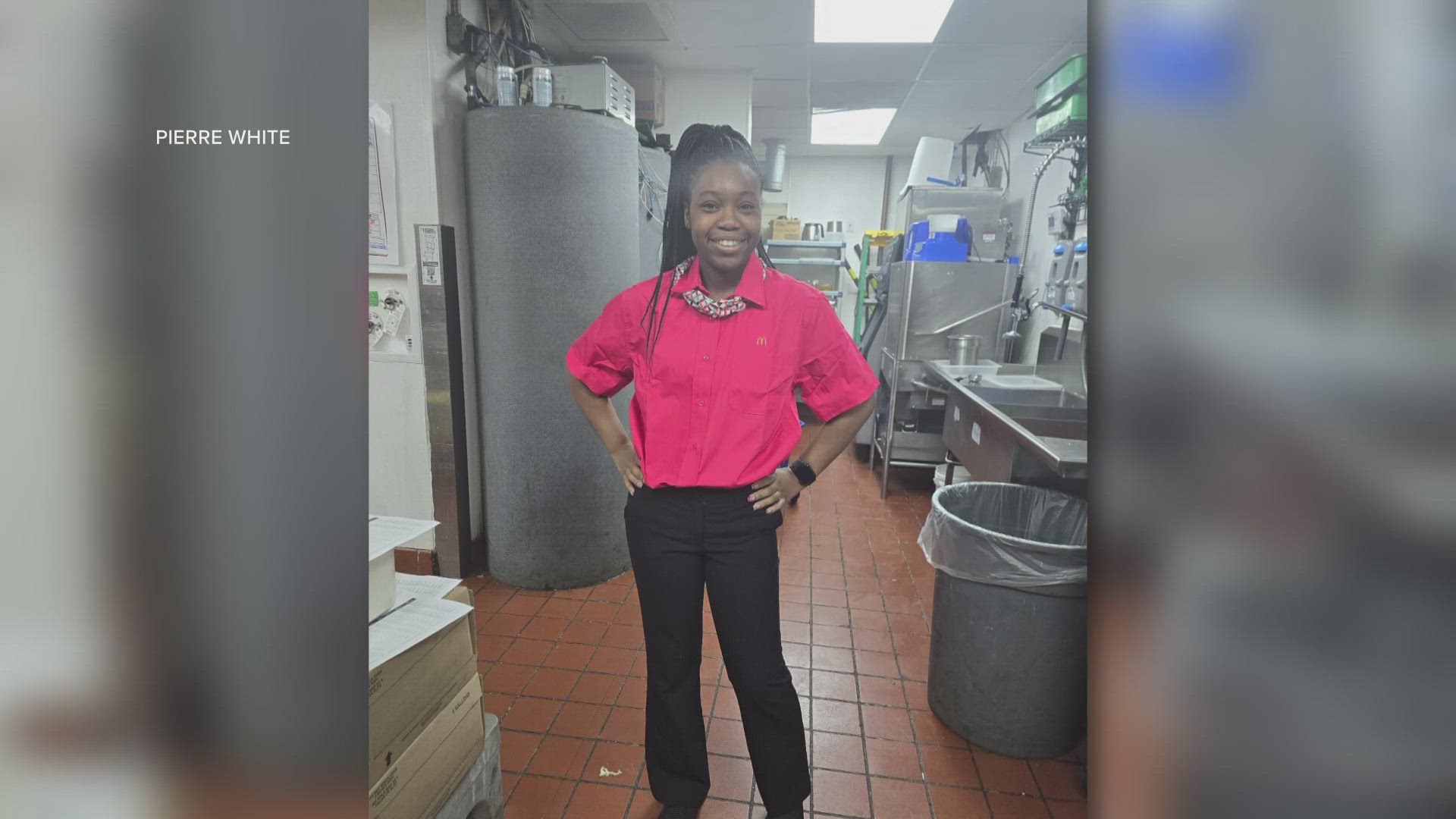 Dionna Samuel was fatally shot Monday while on the job at an East St. Louis McDonald's. Her mother and local officials said they don't believe she was the target.