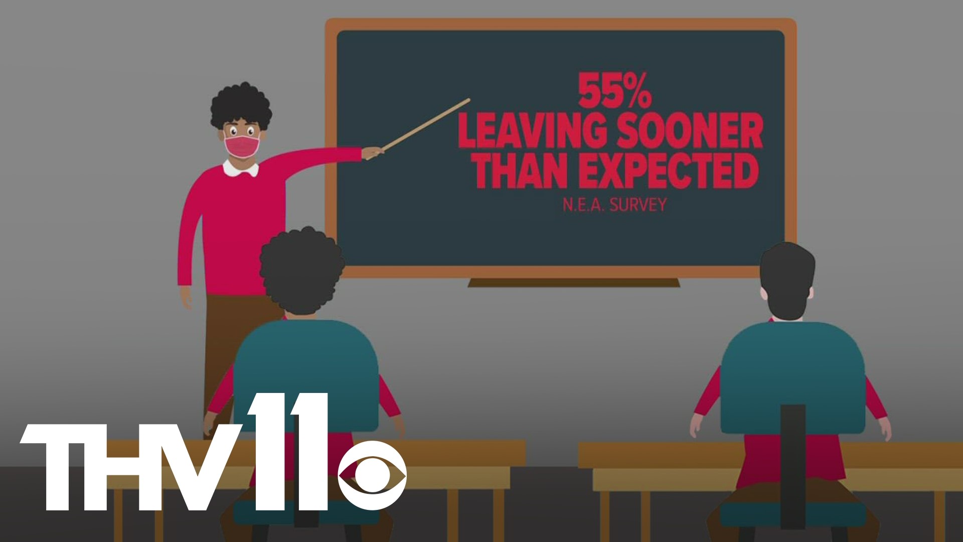 For the last two years we've heard more and more about teachers leaving to pursue other careers, but now there are fears we're heading toward a crisis.