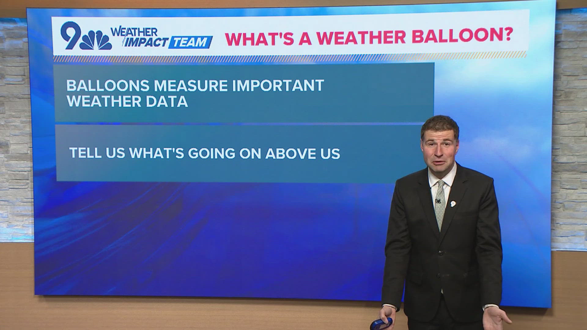 Meteorologist Chris Bianchi explains the impacts of reducing how often workers launch weather balloons.