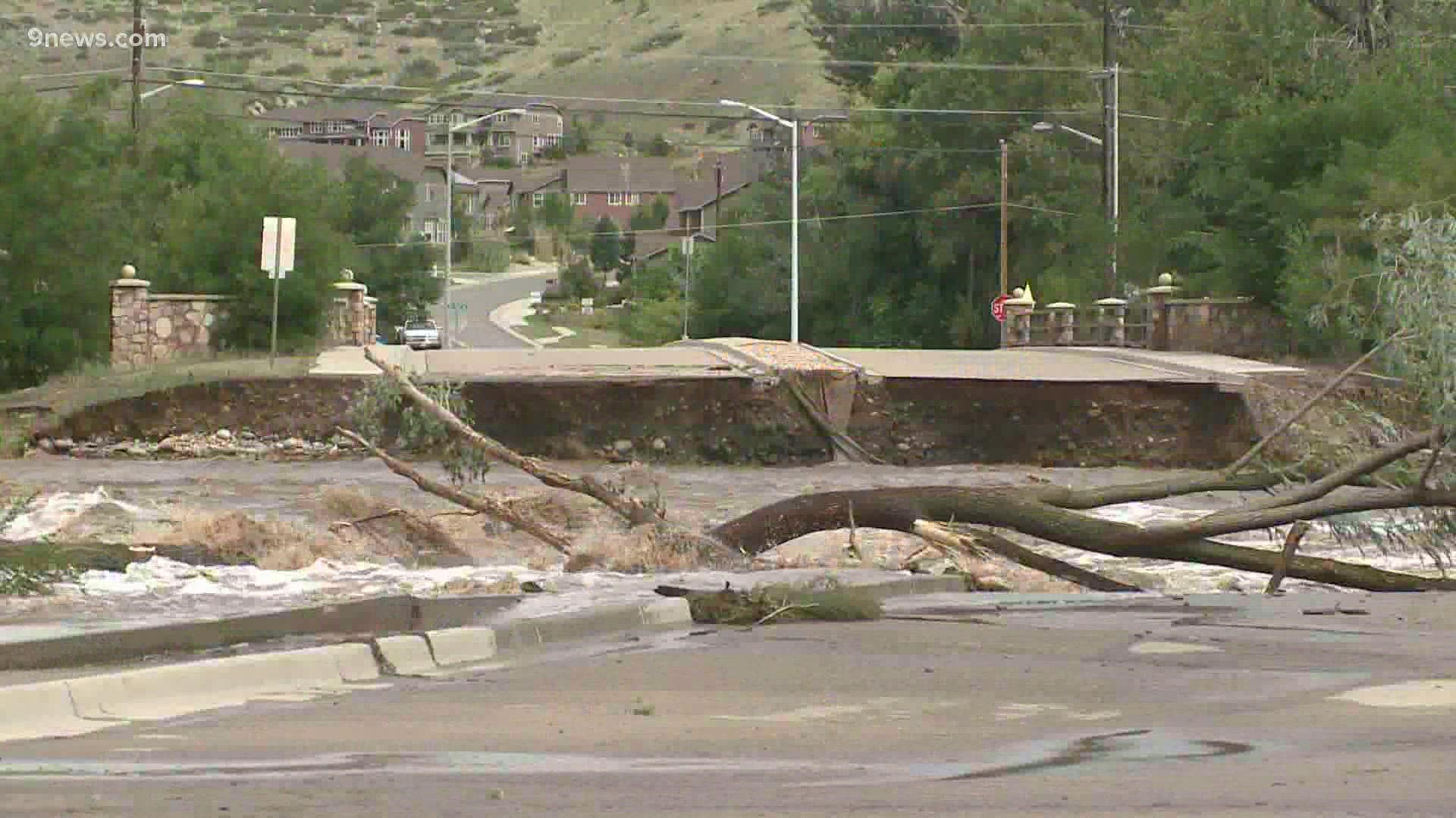 Extreme flooding events like the Front Range floods of 2013 could become four times more frequent if the Earth's atmosphere continues to warm at its current pace.