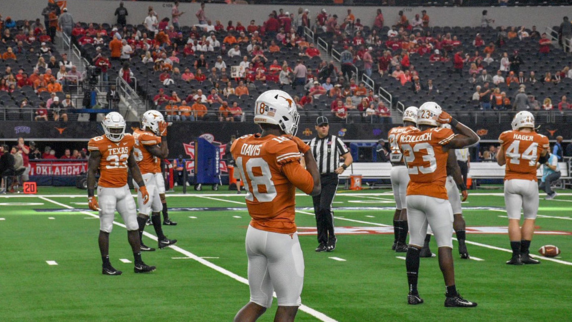 HIGHLIGHTS: No. 14 Texas Longhorns Fall To No. 5 Oklahoma Sooners 39-27 ...