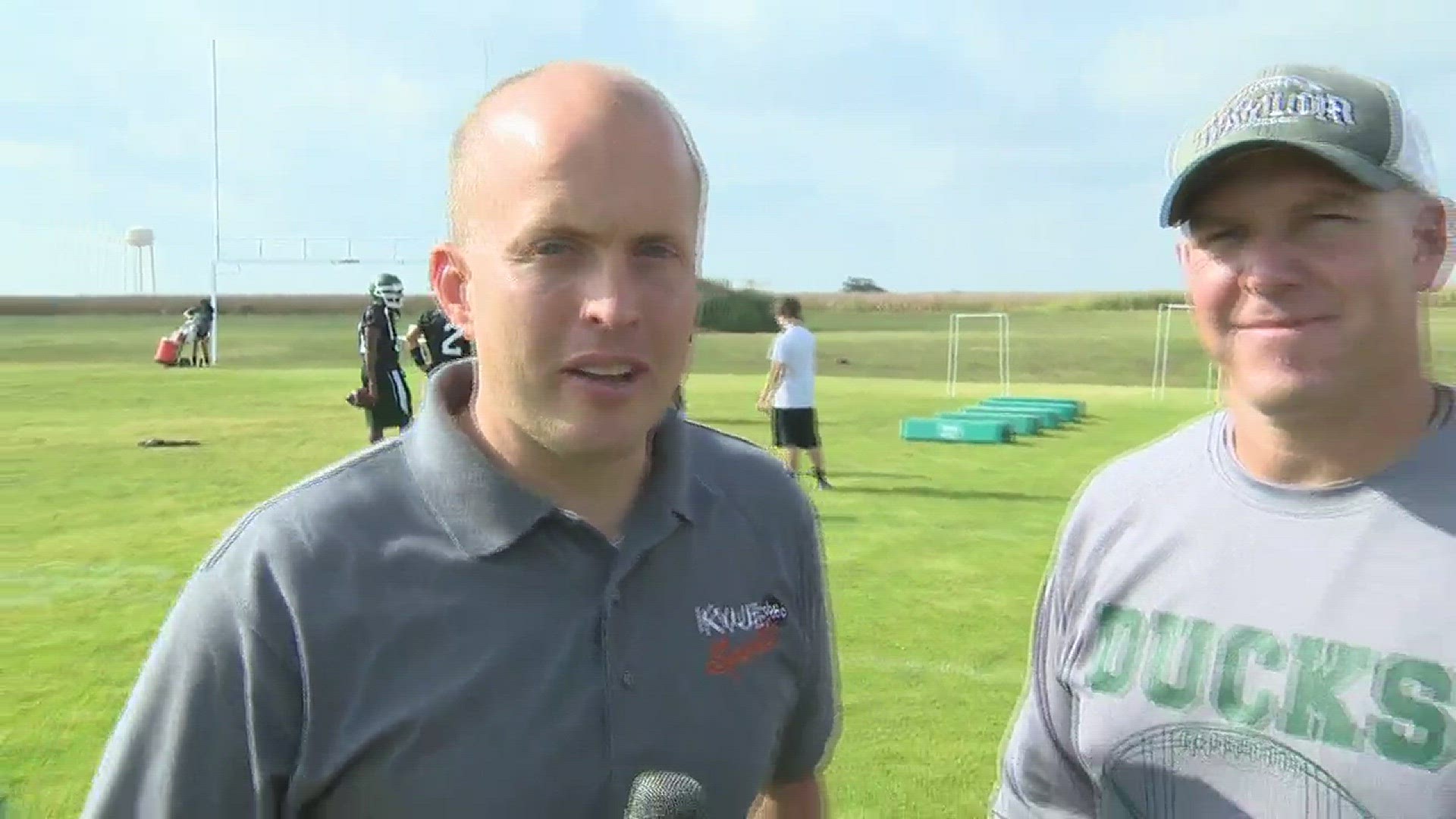 Taylor football preview with KVUE's Shawn Clynch and coach Rusty Purser