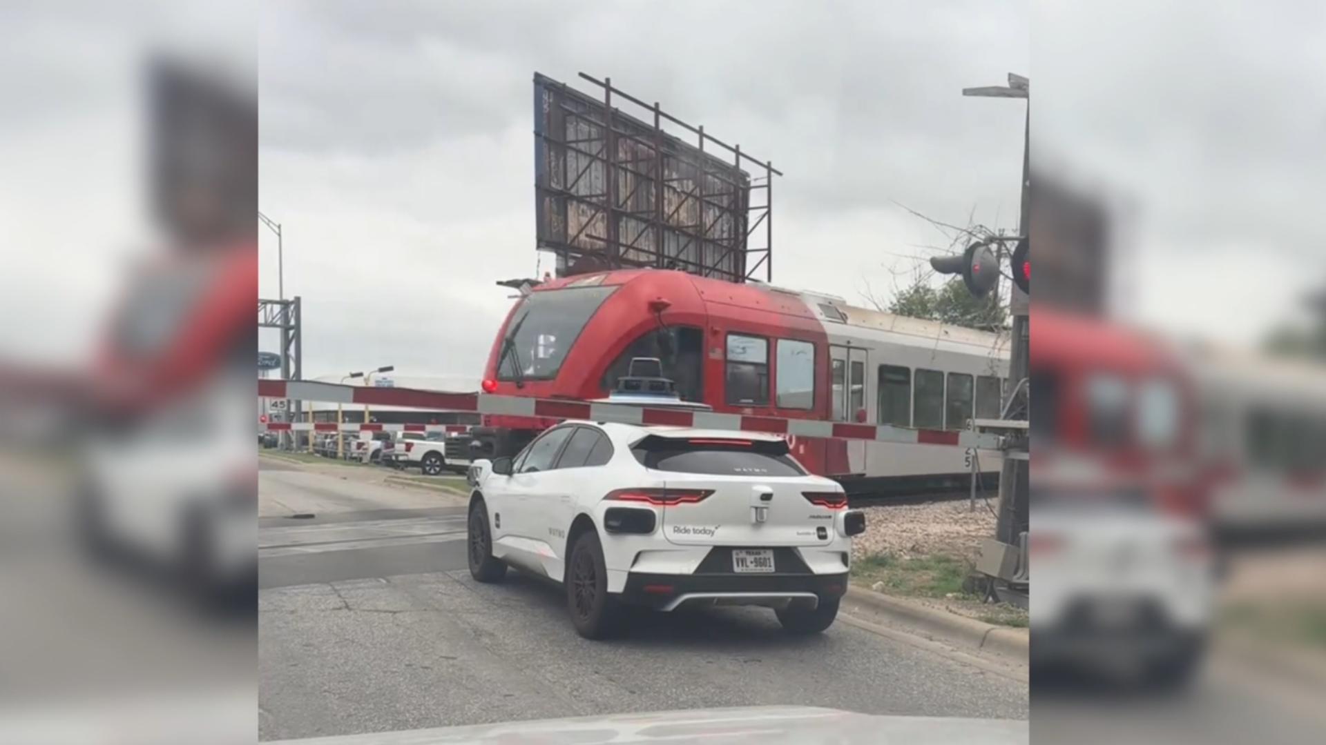 Waymo restricts some routes after viral video shows car had a near miss ...