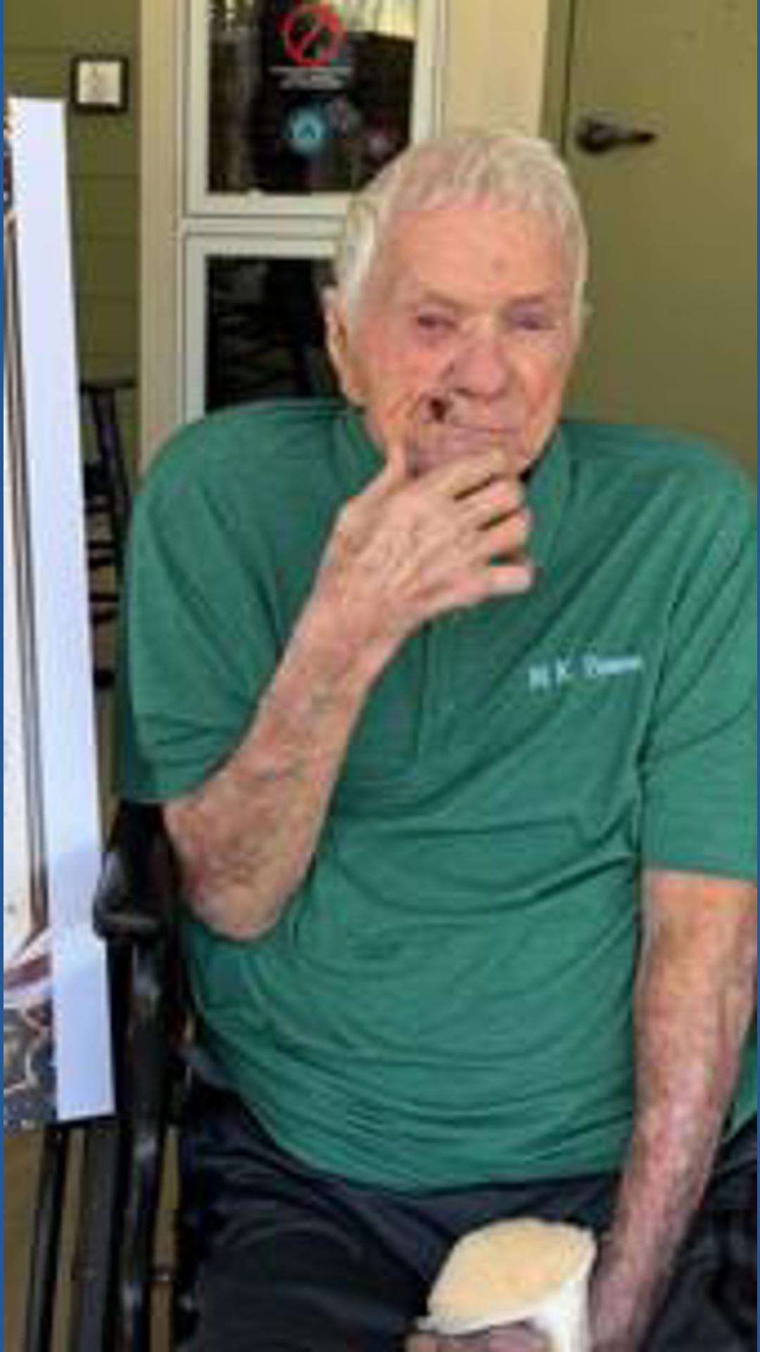 World War II veteran turning 100 asks for birthday cards to mark centennial celebration