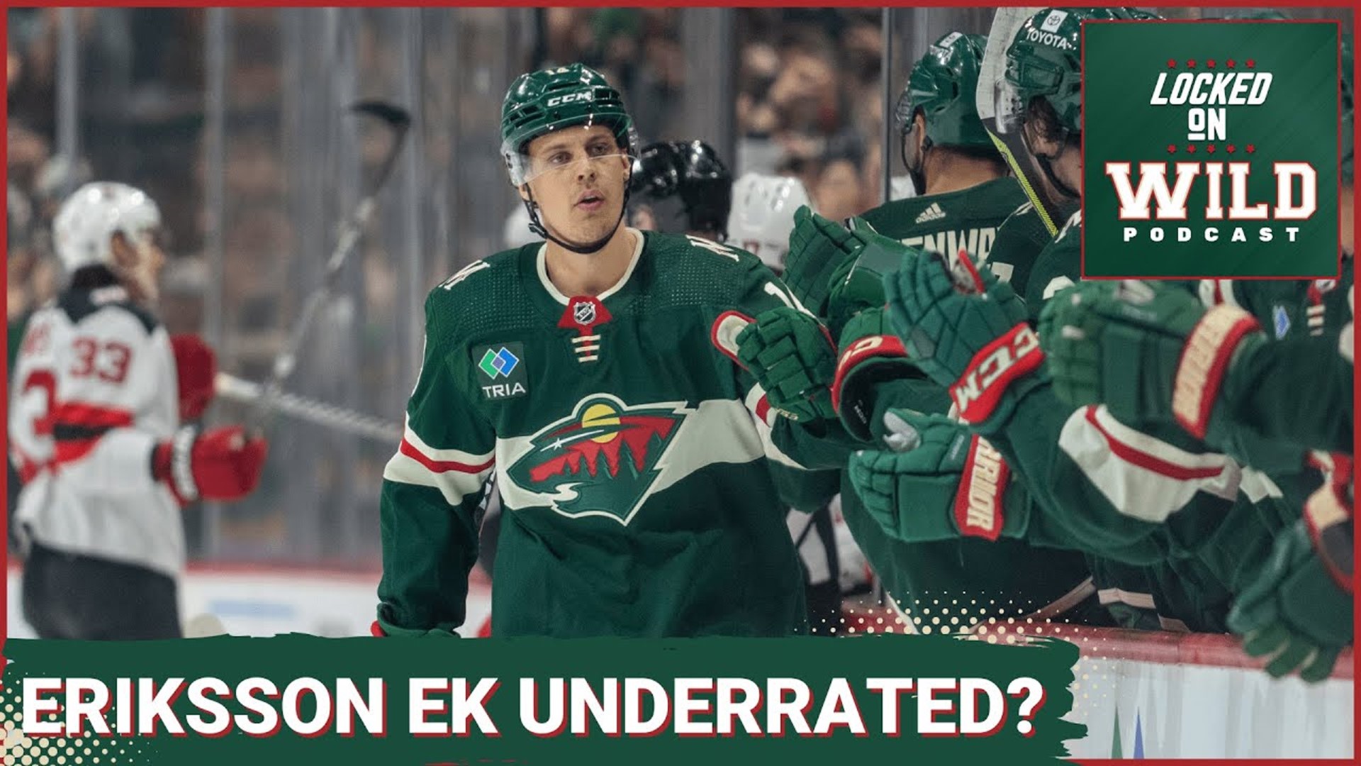 Joel Eriksson Ek's Season is More Impressive Considering the Lineup Chaos Around Him!