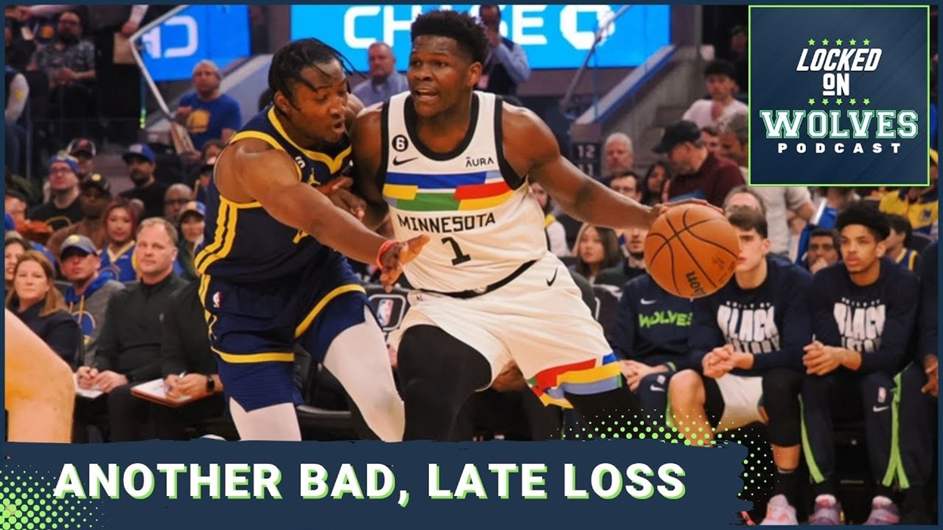 Timberwolves lose late lead to Warriors as Anthony Edwards struggles, Naz Reid has career night