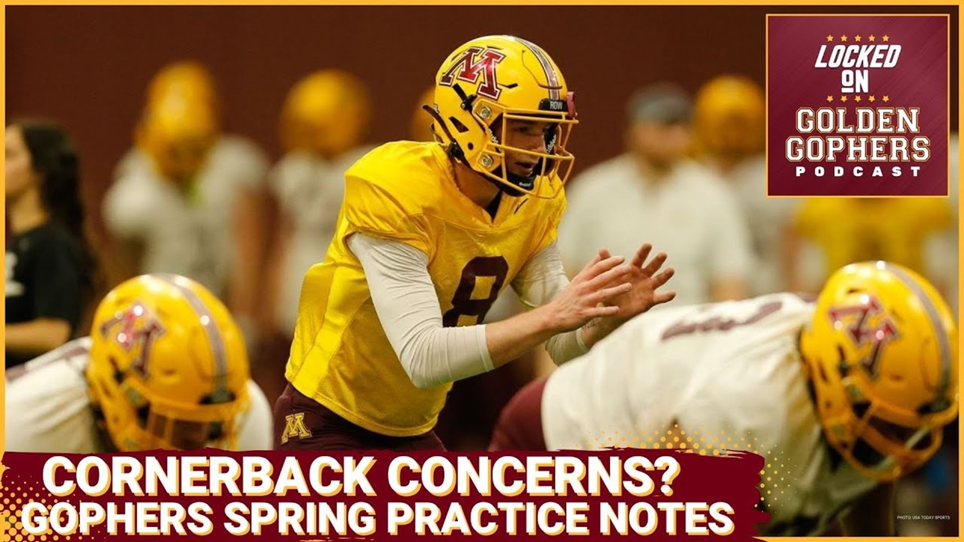 Today on Locked On Golden Gophers we discuss thoughts from the first open spring practice. Names that stood out. Concerns we may have. Players to keep an eye on, and