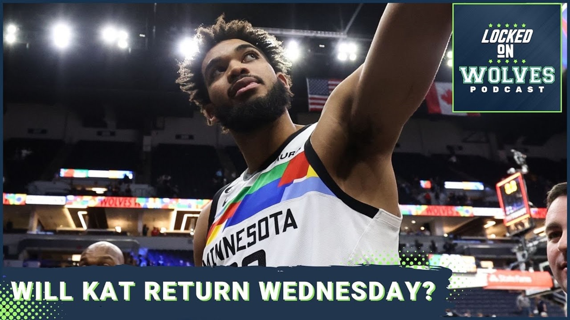 If Karl-Anthony Towns returns vs. Hawks, what will the Timberwolves rotation look like?