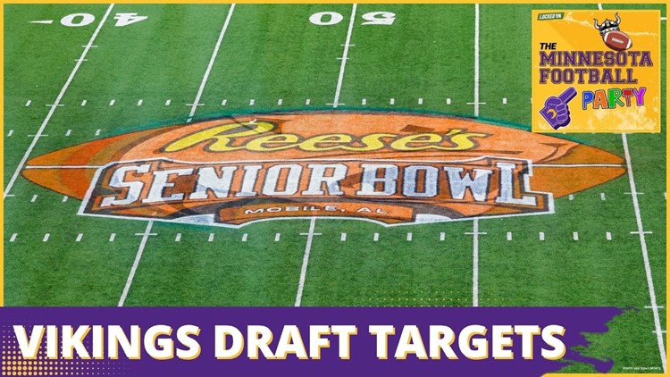 The Biggest Senior Bowl TARGETS For The Minnesota Vikings Draft List.