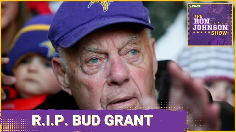 Remembering Minnesota Vikings LEGEND Bud Grant - The Ron Johnson Show
