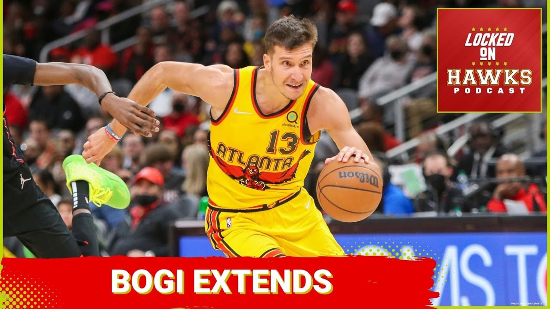 Emergency podcast. Atlanta Hawks sign Bogdan Bogdanovic to four-year extension