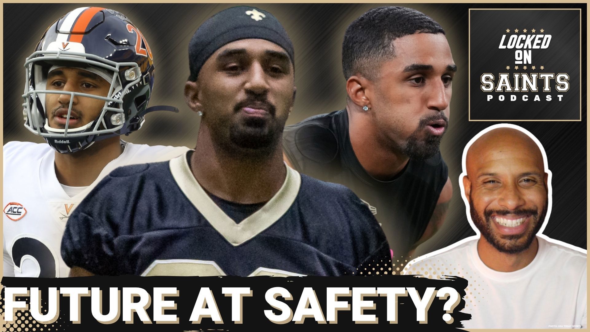 The New Orleans Saints' third-round pick Jonas Sanker could quickly earn a starting safety role.