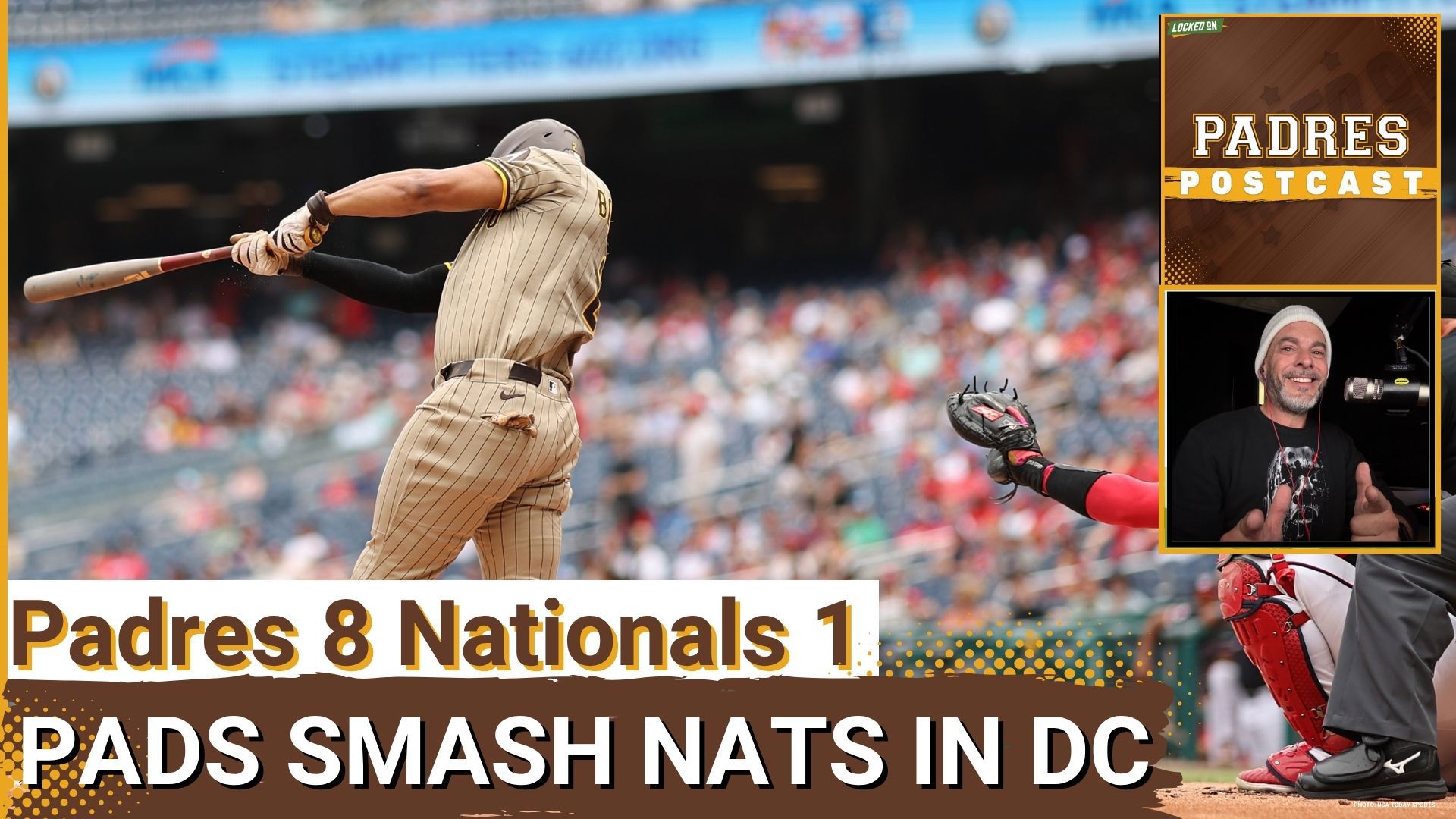 Xander Bogaerts smashed a grand slam in a 5-run first inning, Nick Pivetta went 6 strong innings to pick up his 10th  win, & the Pads took 2 of 3 in Washington, DC.