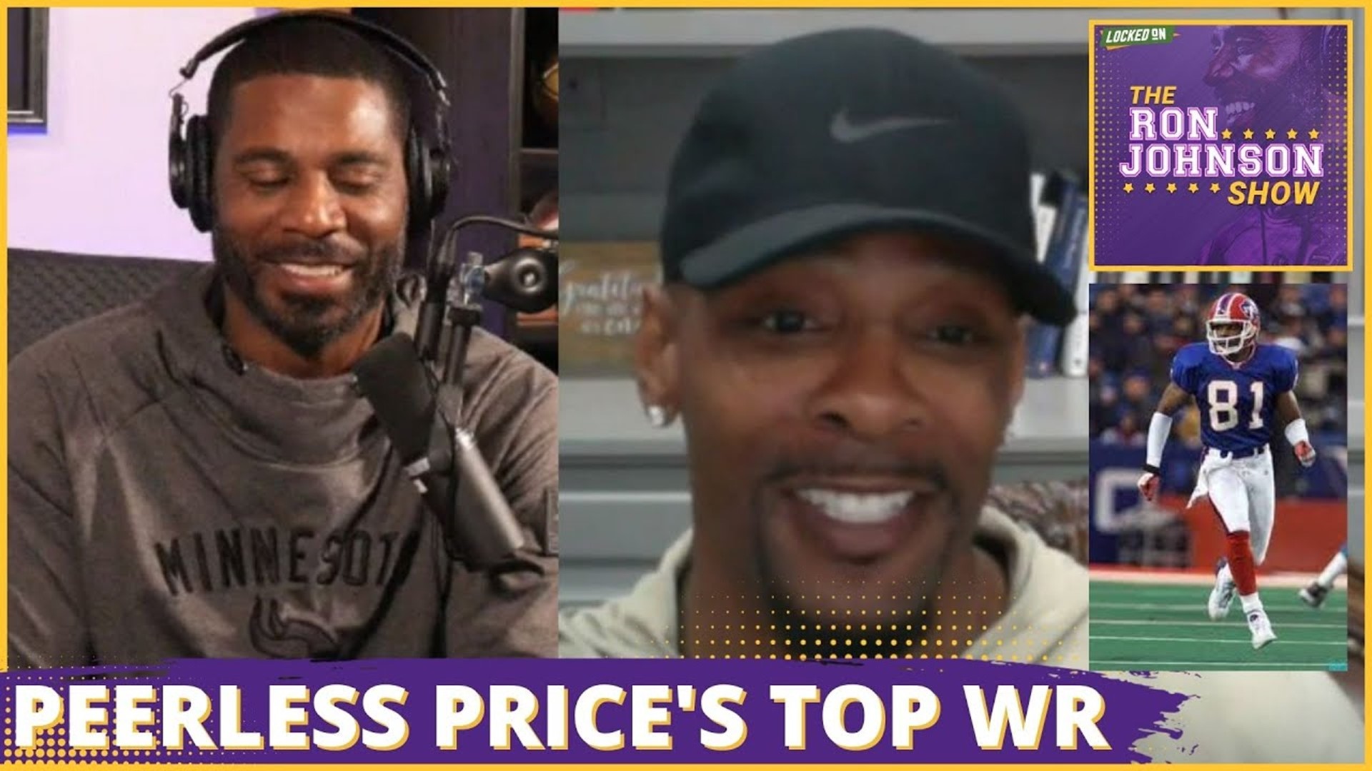 Peerless Price Talks Randy Moss, Peyton Manning and Damar Hamlin | The Ron Johnson Show