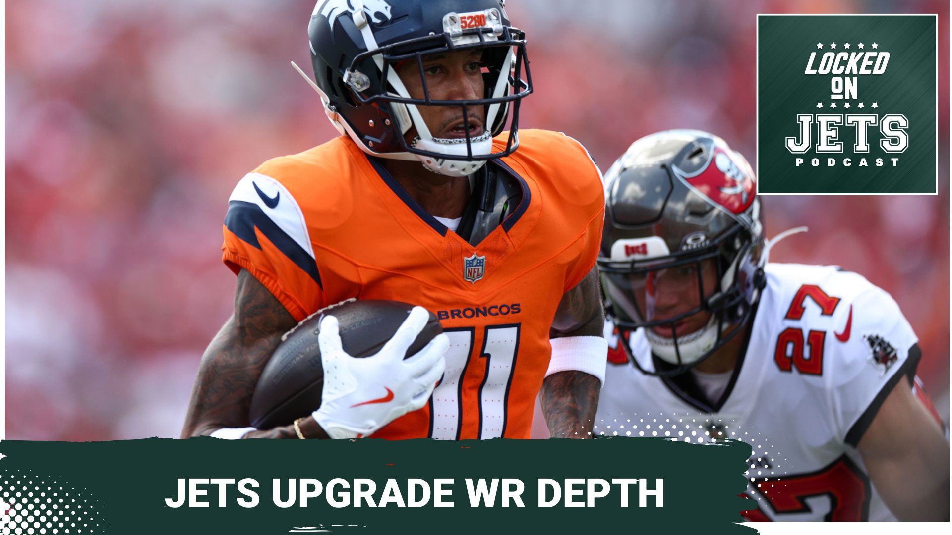 The Jets signed veteran wide receiver Josh Reynolds, potentially more for his locker room presence and system knowledge than on-field production.