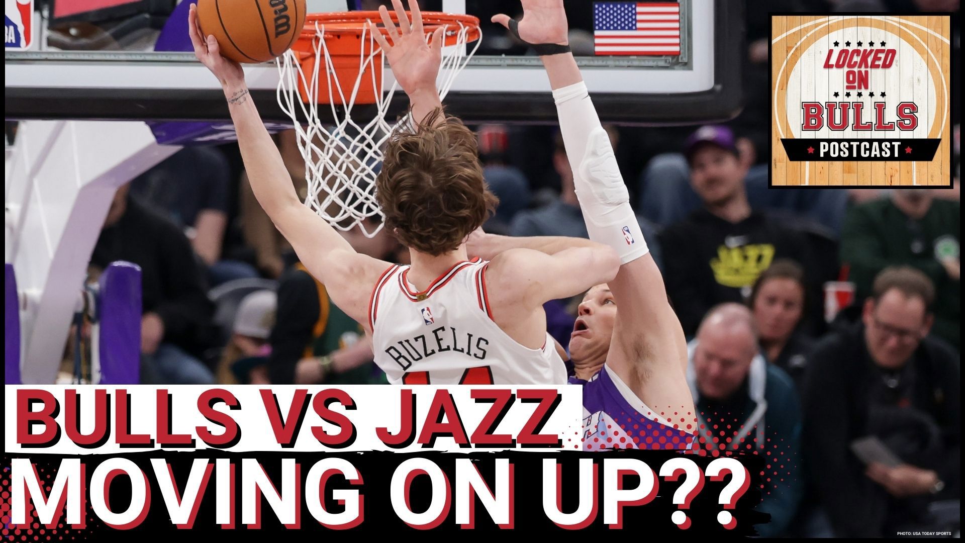 The Chicago Bulls get the victory over the Utah Jazz as they continue this road trip and move up to the 9 seed in the eastern conference.