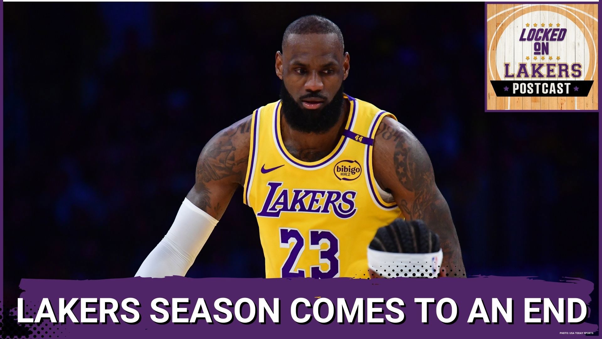 Rudy Gobert had 27 points and 24 rebounds as the Minnesota Timberwolves closed out their best of seven series with the Lakers 103-96.