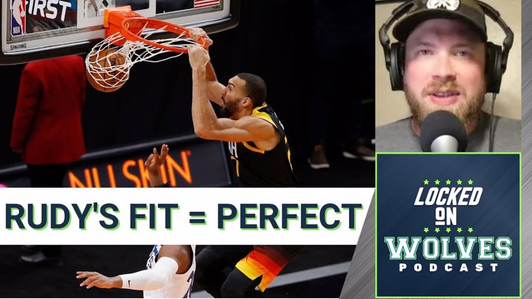Rudy Gobert's perfect fit with the Timberwolves offense + a Karl-Anthony Towns update