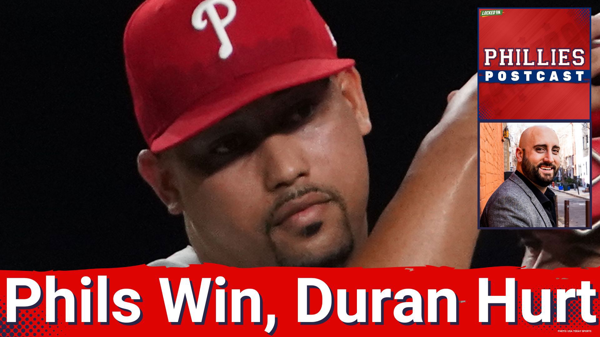 The Philadelphia Phillies beat the Nationals, 6-2, but Jhoan Duran leaves the game after taking a comebacker off the ankle!